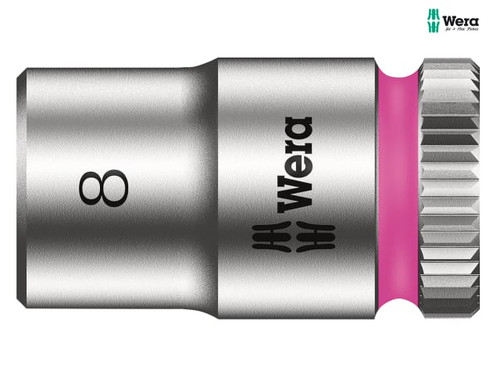 Wera - Zyklop Socket 1/4in Drive 8mm