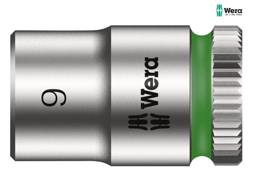 Wera - Zyklop Socket 1/4in Drive 9mm
