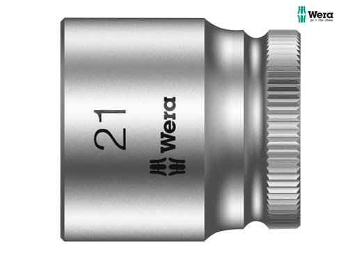 Wera - Zyklop Socket 3/8in Drive 21mm