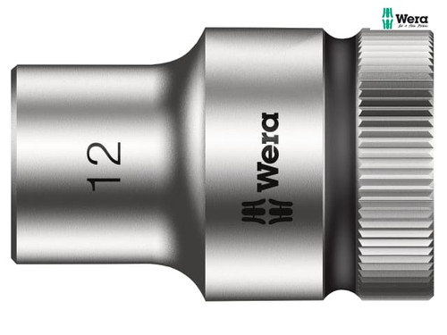 Wera - Zyklop Socket 1/2in Drive 12mm