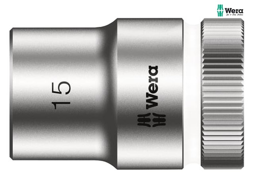 Wera - Zyklop Socket 1/2in Drive 15mm