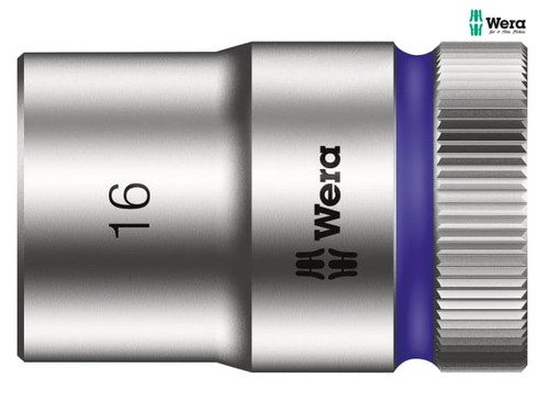 Wera - Zyklop Socket 1/2in Drive 16mm