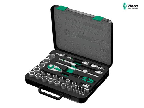 Wera - Zyklop Socket Set of 37 Metric 1/2in Drive