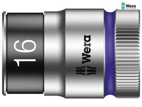 Wera - 8790 HMC HF Zyklop Bolt Holding Socket 1/2in Drive x 16mm Hex