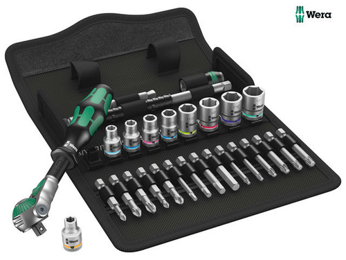 Wera - 8100SA9 Zyklop Speed Ratchet Imperial Set of 28 1/4in Drive