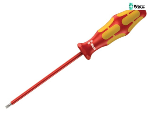 Wera - Kraftform Plus 160i VDE Insulated Screwdriver Slotted Tip 3.0 x 100mm