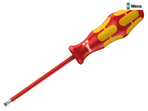 Wera - Kraftform Plus 160i VDE Insulated Screwdriver Slotted Tip 6.5 x 150mm
