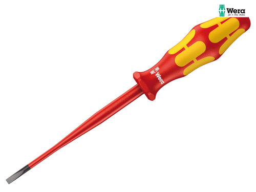 Wera - Kraftform Plus 160iS VDE Slimline Screwdriver Slotted Tip 5.5 x 125mm