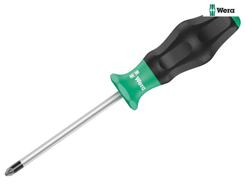 Wera - Kraftform 1355 Comfort Screwdriver Pozidriv Tip PZ0 x 60mm