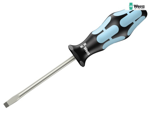 Wera - Kraftform Plus 3334 Stainless Steel Screwdriver Flared Tip 6.5 x 150mm