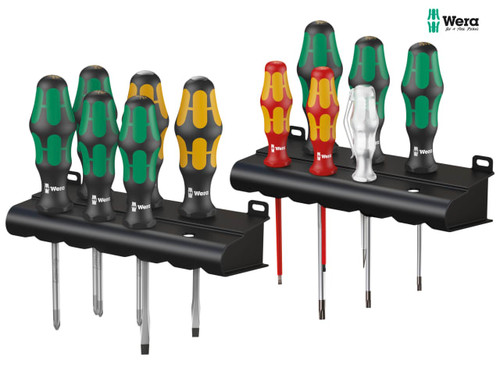 Wera - Kraftform Plus XXL 2 Artisan Screwdriver Set, 12 Piece SL/PH/PZ/TX