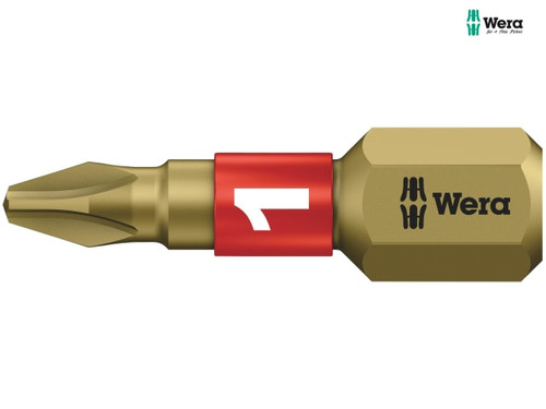 Wera - 851/1 BTH BiTorsion Phillips PH1 Insert Bit Extra Hard 25mm Pack 10