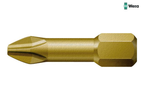 Wera - 851/1 TH Torsion Phillips PH3 Extra Hard Insert Bit 25mm Pack 10