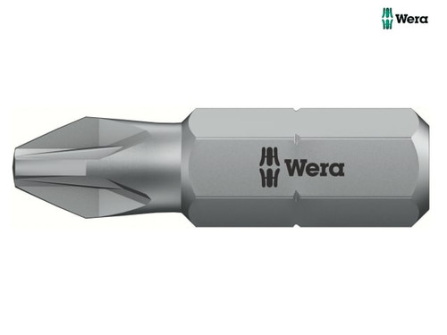 Wera - 855/1 Z Pozidriv PZ4 Extra Tough Screwdriver Bit 32mm Pack 10