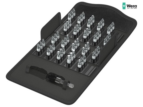 Wera - Bit-Safe 61 Wood 1 Standard Bit & Holder Set of 61 PH PZ TX