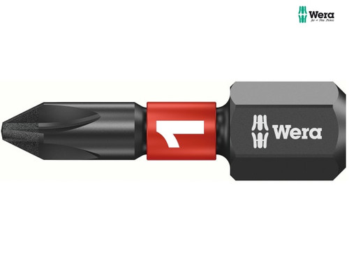Wera - 851/1 Impaktor Insert Bit Phillips PH1 x 25mm (Box 10)