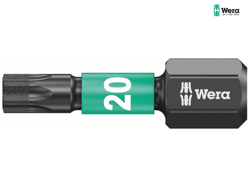 Wera - 867/1 Impaktor Insert Bit Torx TX20 x 25mm (Box 10)