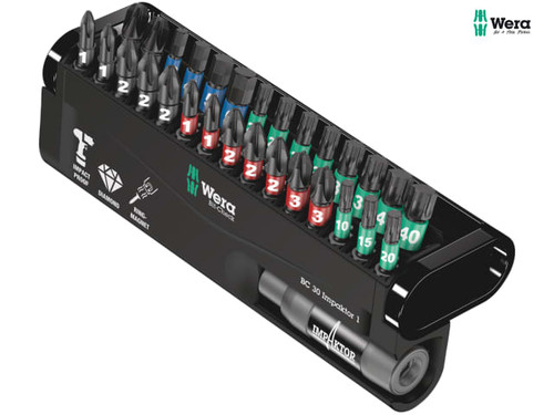 Wera - Impaktor Bit-Check, 31 Piece