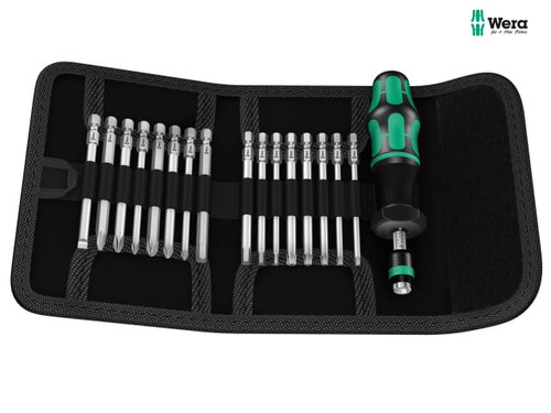 Wera - Kraftform Kompakt 60 Torque Screwdriver Set of 17 1.2-3.0Nm