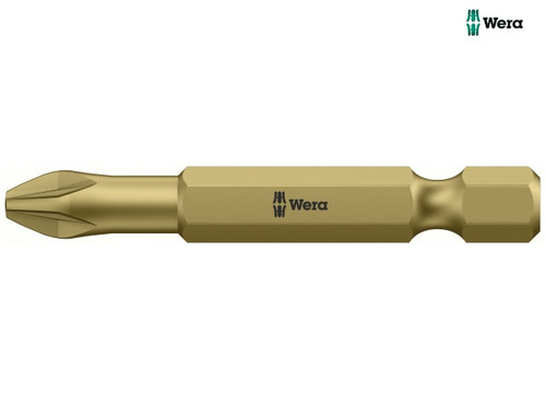 Wera - 855/4 TH Pozidriv Torsion PZ3 Bit Extra Hard Insert Bit 50mm Pack 10