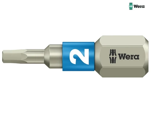 Wera - 3840/1 TS Torsion Stainless Steel Insert Bit Hex 2.0 x 25mm