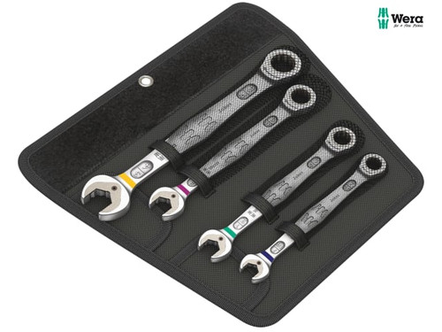 Wera - Joker Ratcheting Combination Spanner Set, 4 Piece