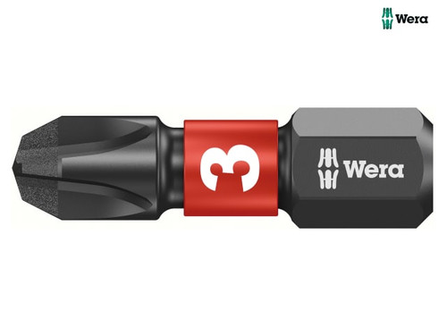Wera - 851/1 Impaktor Insert Bit Phillips PH3 x 25mm Carded