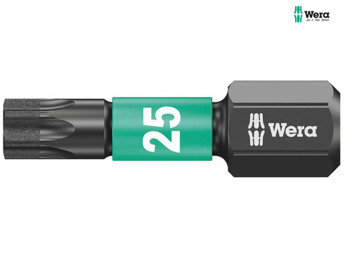 Wera - 867/1 Impaktor Insert Bit Torx TX25 x 25mm Carded