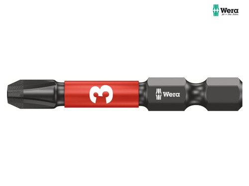 Wera - 851/4 Impaktor Insert Bit Phillips PH3 x 50mm Carded