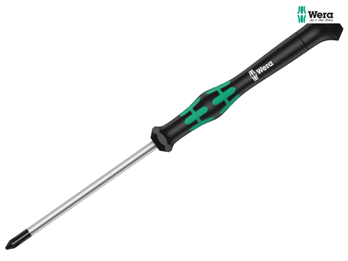 Wera - Kraftform 2055 Micro Screwdriver Pozidriv Tip PZ0 x 60mm