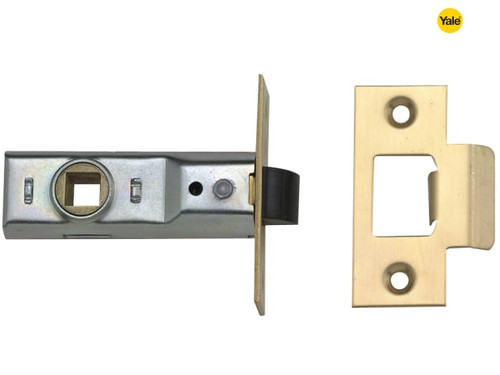 Yale Locks - M888 Tubular Mortice Latch 64mm 2.5 in Chrome Finish Pack of 3
