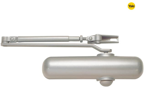 Yale Locks - P2002 Standard Door Closer Silver
