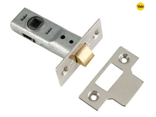 Yale Locks - M888 Tubular Mortice Latch 76mm 3in Chrome Pack of 1