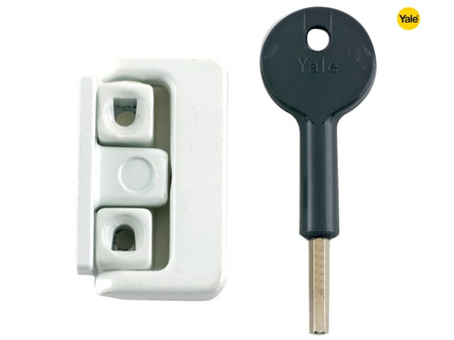 Yale Locks - 8K101 Window Latch Electro Brass Finish Visi