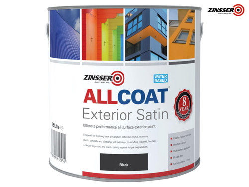 Zinsser - ALLCOAT Exterior Black 2.5 litre