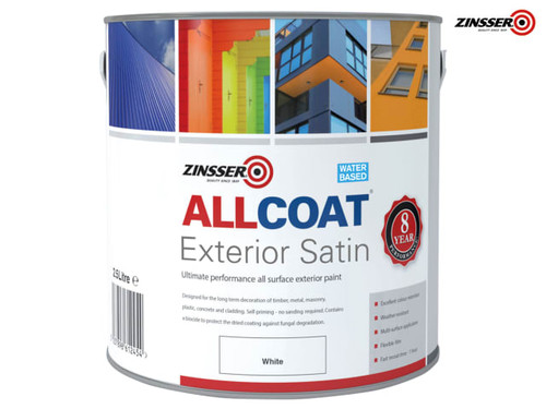 Zinsser - ALLCOAT Exterior White 2.5 litre