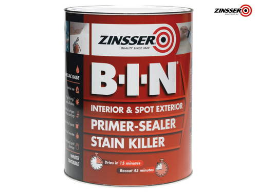 Zinsser - B.I.N Primer & Sealer Stain Killer Paint 500ml