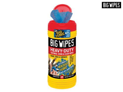 Big Wipe 4x4 Heavy-Duty Cleaning Wipes Tub of 80 - Big Wipe 2420
