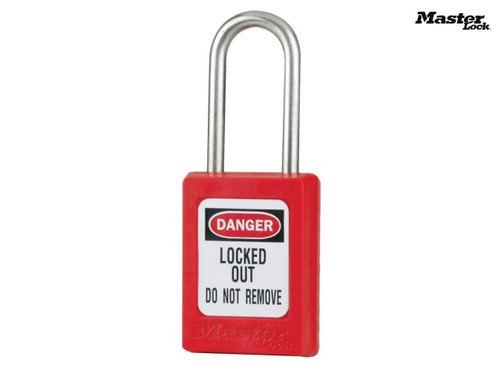 Master Lock Lockout Padlock  35mm Body & 4.76mm Stainless Steel Shackle