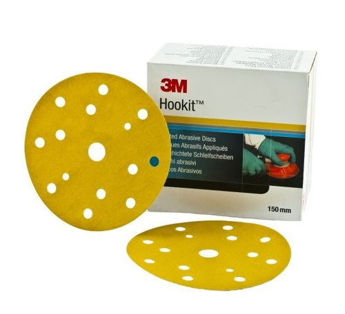 3M 110 500G 15H  GOLD HOOKIT DISCS 255P - 50454
