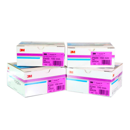 3M 100 320g  HOOKIT PURPLE PLUS MULTI DIS - 50531