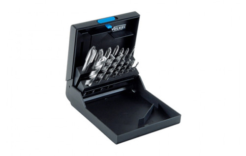 VOLKEL - P.K.36 HSS-E TiN Machine taps (set of 14 pcs.) incl. drills DIN 371/376 M 3 – M 12 - 47836