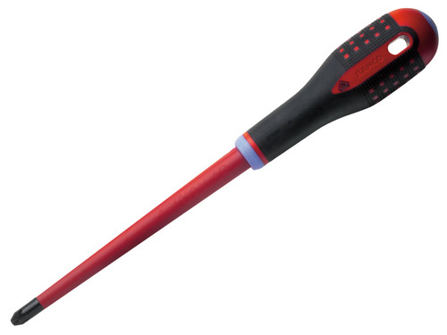 Bahco - ERGO Slim VDE Insulated Pozidriv Screwdriver PZ2 x 80mm
