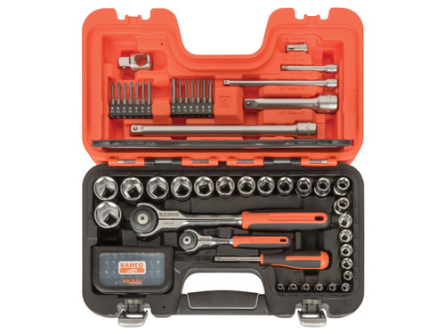 Bahco - SW79 Swivel Socket Set of 79 Metric 1/4in & 1/2in Drive