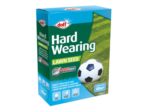 DOFF - Hard Wearing Lawn Seed 1kg
