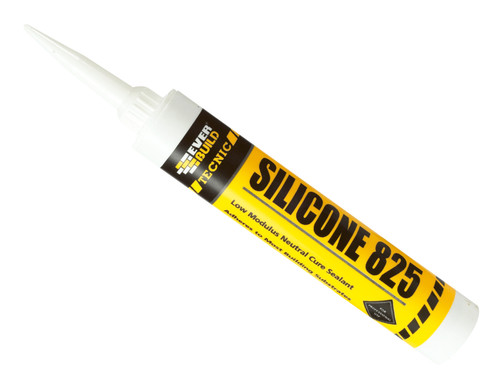 Everbuild - Tecnic Silicone 825 380ml White