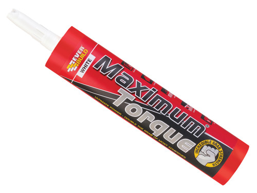 Everbuild - Maximum Torque Adhesive White 290ml