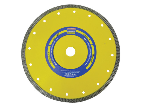 Faithfull Tools - Porcelain Diamond Blade 230 x 22.23mm