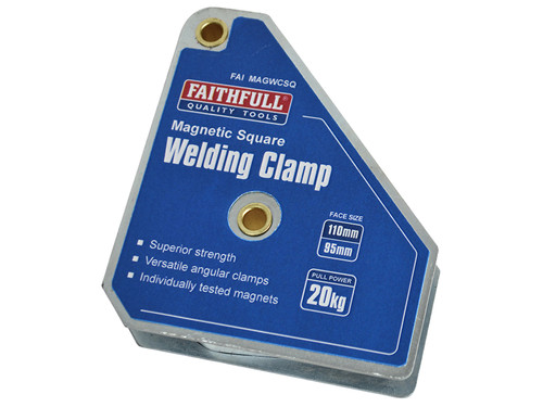 Faithfull Tools - Welding Magnet Square 100 x 95mm