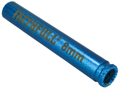 Faithfull Tools - Diamond Ceramic Mini Holesaw 8mm